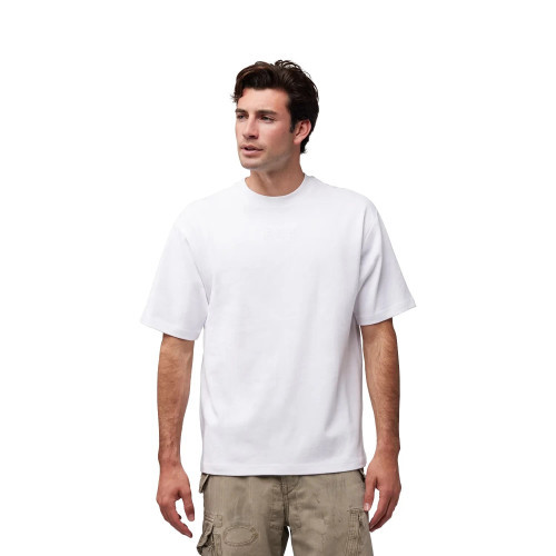 WORDMARK OV SS TEE [OPT WHT]