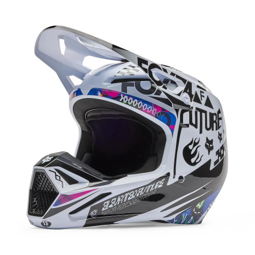 MX-V1 IMAGE COSMO HELMET [WHT/BLK]