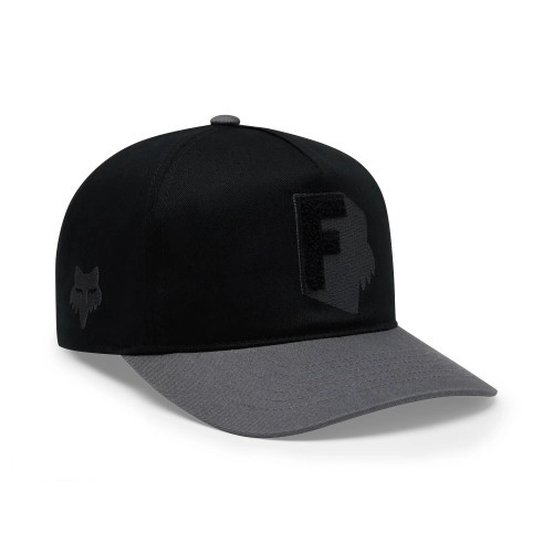 FOX SHADOW SNAPBACK HAT [BLK]