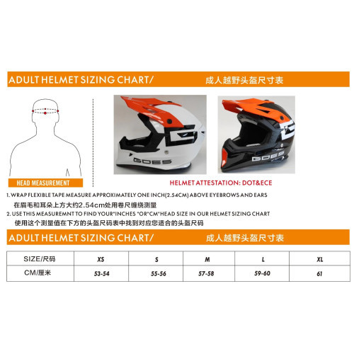 OFF-ROAD CFMOTO HELMET BLACK